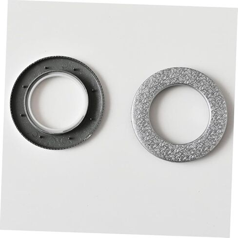 Zerodeko 6pcs Drapery Grommet Curtain Rings No Drill Bay Window Curtain Hooks Easy Install Drapes Accessories in Saudi Arabia