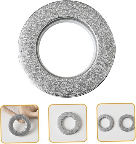 Zerodeko 6pcs Drapery Grommet Curtain Rings No Drill Bay Window Curtain Hooks Easy Install Drapes Accessories in Saudi Arabia
