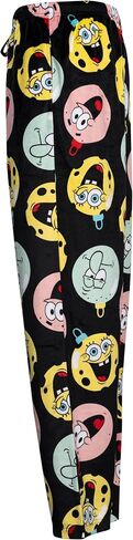 Nickelodeon Spongebob Patrick and Squidward Christmas Ornaments Balls Black Unisex Adult Lounge Pants in Saudi Arabia
