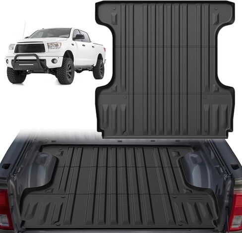Nilight Trunk Bed Mat for 2022-2024 Toyota Tundra CrewMax Cab 5.5 Ft Accessories, TPE Heavy Duty, All Weather Pickup Car TPE Bed Liner, Black in Saudi Arabia