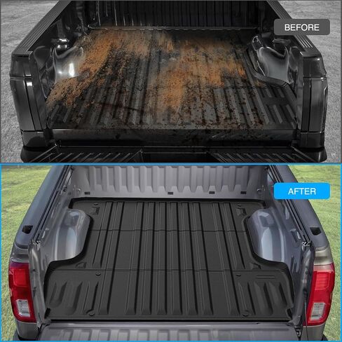 Nilight Trunk Bed Mat for 2022-2024 Toyota Tundra CrewMax Cab 5.5 Ft Accessories, TPE Heavy Duty, All Weather Pickup Car TPE Bed Liner, Black in Saudi Arabia