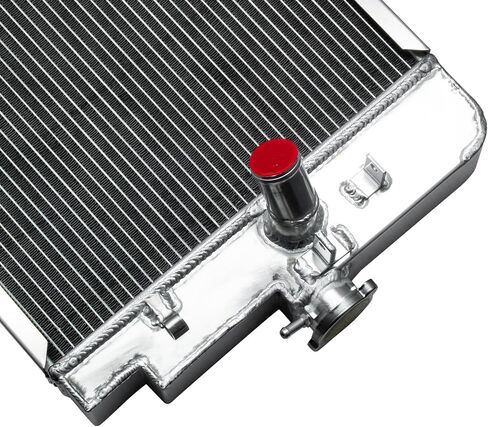 186830M91 3 Row Aluminum Radiator for Massey Ferguson TO30 TE20 TEA20 TO20 TO35 894319M2 Radiador Downflow Radiators in Saudi Arabia