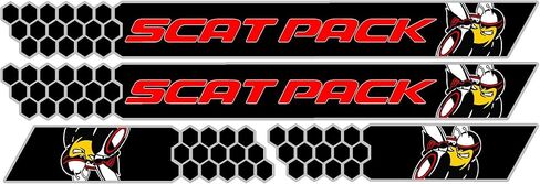 Door Guard Sills for Dodge Charger Scat Pack Door Guard Sticker Decorative Door Entry Guard Replacement for Dodge in Saudi Arabia