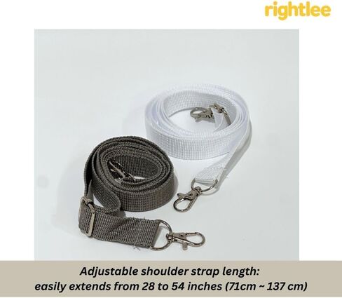 rightlee Clear Crossbody Bag – Stadium Approved Transparent Purse & Messenger Bag for Concerts, Sports, Travel in Saudi Arabia