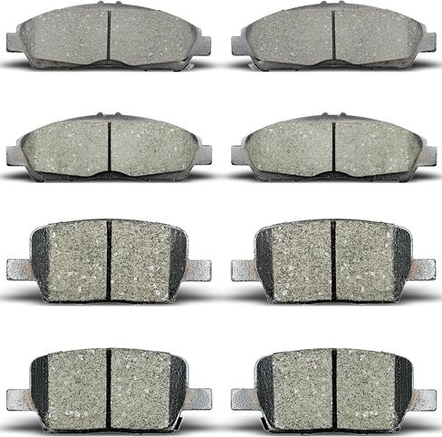 8pcs Front Rear Ceramic Brake Pads Replacement For 2017/2018/2019/2020 GMC Acadia All Models, D1896 D1914 in Saudi Arabia