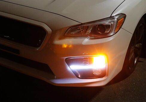 iJDMTOY No Hyper Flash 24W High Power Amber 7440 W21W T20 Replacement Bulbs Compatible With Car Front or Rear Turn Signal Lights (No Load Resistor Required) in Saudi Arabia