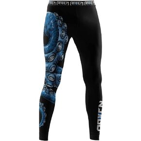 Men's Kraken Octopus BJJ Spats Tights MMA