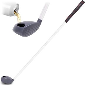 GoPong Beer Bomber Golf Club Beer Bong - هدية رائعة للحفلات للاعبي الجولف