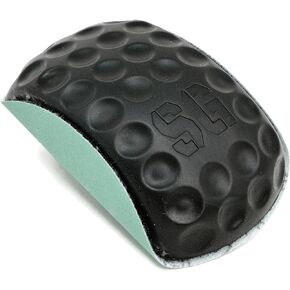 Lunar Block 5-Inch Hand Sanding Pad - Fits 5" Hook & Loop Sandpaper Discs - Patented Ergonomic Design for Woodworking, Furniture Refinishing, Automotive, Home, Arts & Crafts