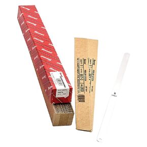 Starrett Tempered Steel Thickness Gage or Feeler Stock Assortment with No Locking Device - Ideal for Professionals and Home Improvement - 001"-.030" Range, 32 Leaves - S667A
