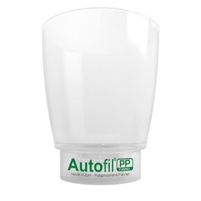 Autofil PP - Disposable Vacuum Bottle Top Filters for Solvent Filtration, with 0.2um Sterilizing PES Membrane, 1L (1000mL), GL45 Thread, Polypropylene Housing, Non-Sterile, (Pack of 12)
