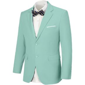 Men's Suit Blazer 2 Buttons Sport Coats Casual Suit Jacket Blazer for Men Slim Fit Lightweight Wedding Prom Tux Suit Jacket