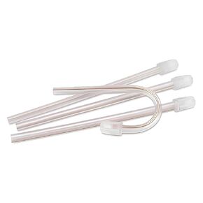 Practicon 7024911 Clear Tip Total Comfort Aspirator, Clear, Pack of 100