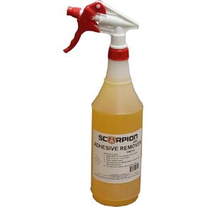 مزيل الصبغة اللاصق العقرب لإزالة أغلفة الفينيل وخطوط الرسومات وملصقات الملصقات والشارات وشريط بقايا الشحوم والقطران المزيل السريع - 32 أونصة. SWC1Q 1 كوارت in Kuwait