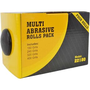 Big Horn 22180 - Abrasive 4 Roll Multi Pack