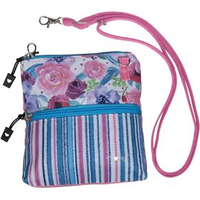 Glove It Golf Zip Bag - Crossbody Organizer with 2 Pockets, 24 in Detachable Strap, Lightweight Women’s Golf Accessory Bag