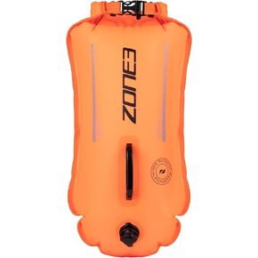 ZONE3 28L Swim Safety Buoy/Dry Bag Made with 100% Recycled Polyester for Open Water Swimming