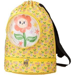 Kids Dry Wet Swim Backpack for Swimmers,Outdoor Pool Beach Dry Wet Bag,Sport Knapsack for Kids,Waterproof Draw String Sackpack,Waterproof Sports Backpack Dry Wet Separated Sack Yellow. in Kuwait