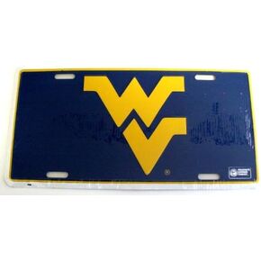 West Virginia Blue 6" x 12" Embossed Aluminum License Plate