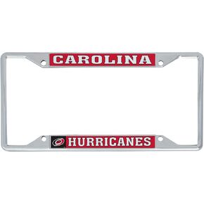 Desert Cactus Carolina Hurricanes Team NHL National Hockey League Metal License Plate Frame for Front or Back of Car Officially Licensed (Traditional)