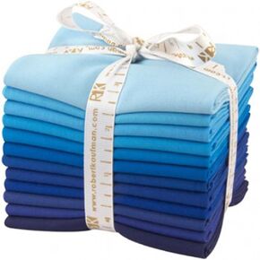 Robert Kaufman Fat Quarter Bundle Kona Cotton Sky Gazer 12 Piece