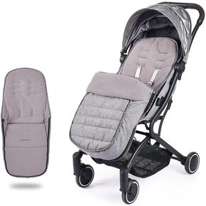 2 in 1 Universal Baby Stroller Cushion Bunting Bag Removable Windproof Footmuff Toddler Warm Pushchair Seat Mat Cushion Outdoor Thicken Cushion Kids Warm Leg Protector Bag Stroller Liner
