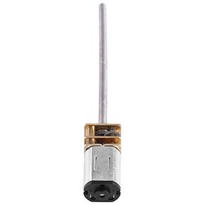 DC Motor Reverable Threaded Output Shaft Lead Screw 6V Motor Screw Actuator Gear Motor with Long M3*55MM Lead Screw Thread Output Shaft (6V 30RPM)