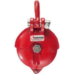 Keeper - Pulley Block for All Winches Up to 18,000 Lbs. with 36,000 Lbs. Pulling Capacity
