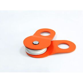 10 Ton Aluminum Wheel Snatch Block Offroad Recovery Winch Accessory Orange
