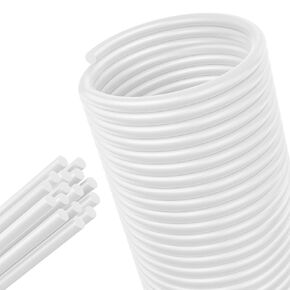 15FT Backer Rod 1/4 Inch Diameter Foam Caulk Concrete Expansion Joint Filler White Saver Weather Strip Seal for Gaps and Joints Concrete Filling (1/4 Inch x 15FT)