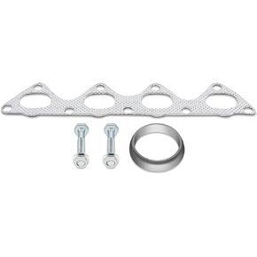 DNA Motoring GKTSET-AI94GSR-41 Aluminum Exhaust Manifold Header Gasket Set Replacement,Metallic