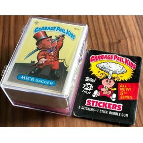 1986 Garbage Pail Kids cards series 5 complete set