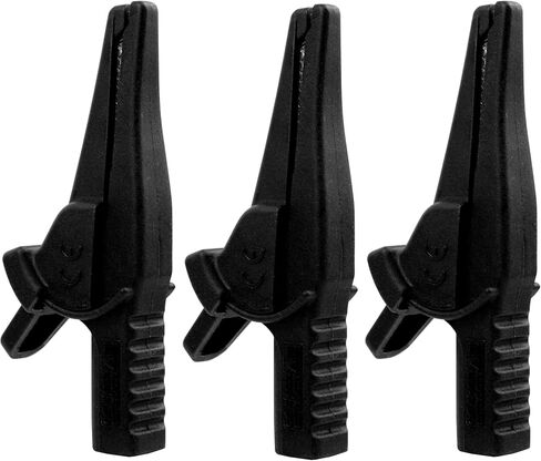 AC285-2 multimeter Alligator Clips Safety Alligator Clip Compatible with Fluke Phase Rotation Indicator use with TL222 and TL224 Test Leads (AC285-2) in Saudi Arabia