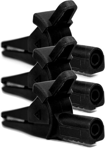 AC285-2 multimeter Alligator Clips Safety Alligator Clip Compatible with Fluke Phase Rotation Indicator use with TL222 and TL224 Test Leads (AC285-2) in Saudi Arabia