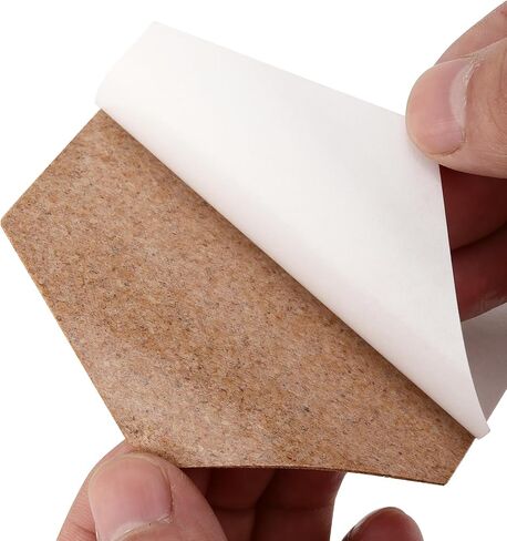 200 Pieces Hexagon Self-Adhesive Cork Coasters, 4 x 4 Inches Sticky Cork Coasters, Mini Wall Cork Tiles, Cork Backing Sheets for Cork Coasters and DIY Crafts Supplies(Natural) in Saudi Arabia