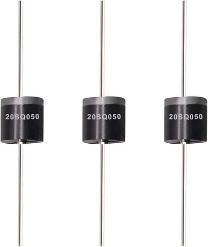 Tnisesm 20 Pcs 20SQ045 20A 45V Schottky Blocking Diode, Rectifiers Diode,Diode Axial Kit for Solar Panel in Saudi Arabia