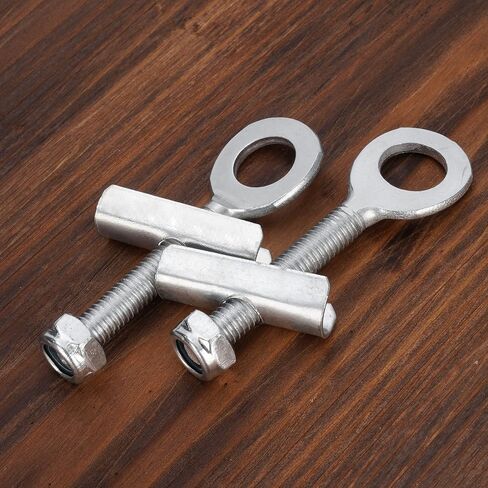 شداد سلسلة 10 مم، شداد مسمار لضبط سلسلة المحور لدراجة نارية صغيرة للجيب 47cc 49cc ثنائي الشوط CAG SYX Moto Apex Mototec GT Super Pocket Bike 50cc Coolster QG-50 Mini Dirt Bike in Kuwait