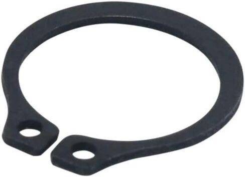 حلقات تثبيت خارجية متينة من الفولاذ الزنبركي مع لمسة نهائية من الأكسيد الأسود (5/16 بوصة، 25) in Kuwait