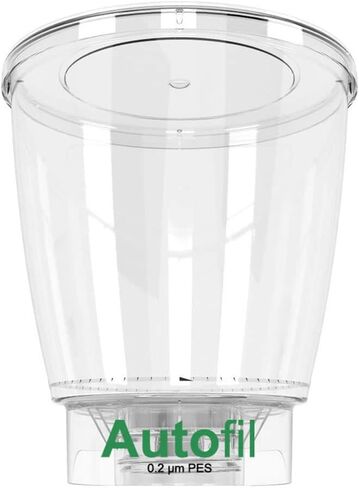 قمع ترشيح علوي للزجاجة 1153-RLS من Autofil فقط، 1000 مل، 0.2 ميكرومتر PES (عبوة من 24 قطعة) in Kuwait