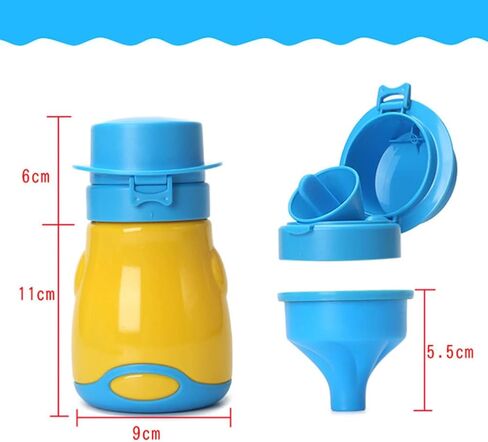 Training Cup Child Potty Urinal Emergency Toilet Travel Potty Urinie Container Portable Urinal Training Pee Home Camping Car Travel for Boys Camping Toilets Portable in Saudi Arabia