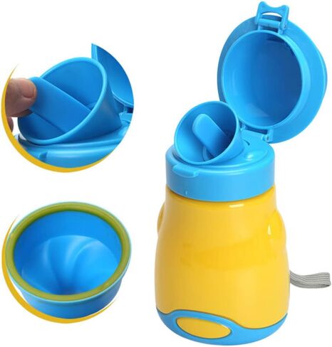 Training Cup Child Potty Urinal Emergency Toilet Travel Potty Urinie Container Portable Urinal Training Pee Home Camping Car Travel for Boys Camping Toilets Portable in Saudi Arabia