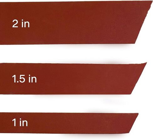 VSM Abrasives Shop Roll, 2 inch x 50 Yard, 40 Grit (Coarse), Aluminum Oxide Abrasive Cloth Roll, F Weight Flexible Cotton Backing, Red and Brown Color, for Multifaceted Grinding Tasks in Kuwait