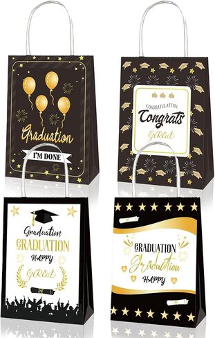 KALOR 12 قطعة 2024 حقائب هدايا التخرج حقائب هدايا حفلات التخرج السوداء لعام 2024 هدايا حفلات التخرج in Kuwait