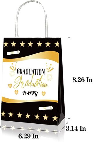 KALOR 12 قطعة 2024 حقائب هدايا التخرج حقائب هدايا حفلات التخرج السوداء لعام 2024 هدايا حفلات التخرج in Kuwait