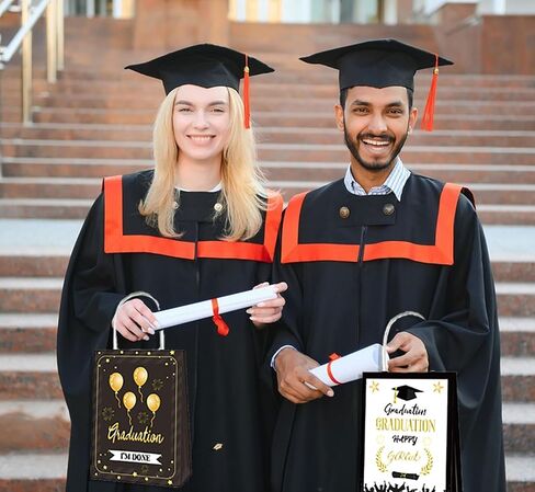 KALOR 12 قطعة 2024 حقائب هدايا التخرج حقائب هدايا حفلات التخرج السوداء لعام 2024 هدايا حفلات التخرج in Kuwait