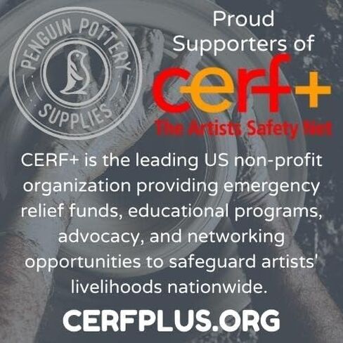 فخار البطريق - سلسلة متخصصة - فيلاريس - مخروط تزجيج متوسط ​​النار 5 مخروط 6 لطين متوسط ​​النار - فخار مزجج سيراميك (1 لتر | 16 أونصة | 473 مل) in Kuwait