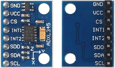 4 قطعة GY-291 ADXL345 3 محاور تسريع رقمي لوحدة استشعار إمالة الجاذبية IIC/SPI ناقل الحركة متوافق مع Raspberry Pi (ملحومة) in Saudi Arabia