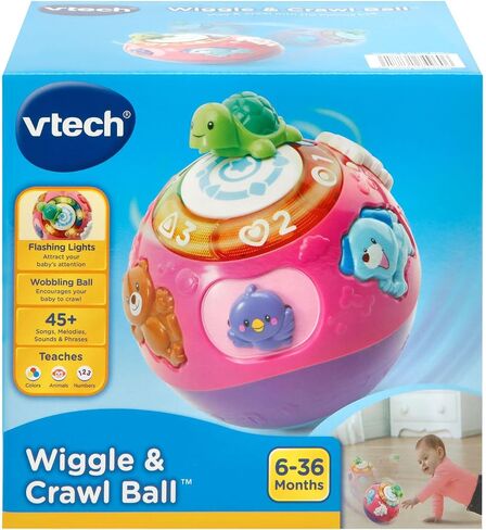 VTech Wiggle and Crawl Ball, Multicolor in Saudi Arabia