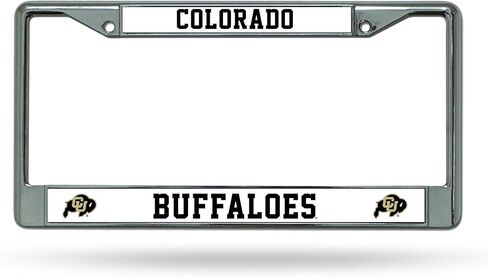 Rico Industries NCAA Unisex-Adult Standard Chrome License Plate Frame in Saudi Arabia