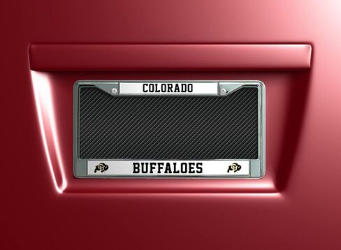 Rico Industries NCAA Unisex-Adult Standard Chrome License Plate Frame in Saudi Arabia